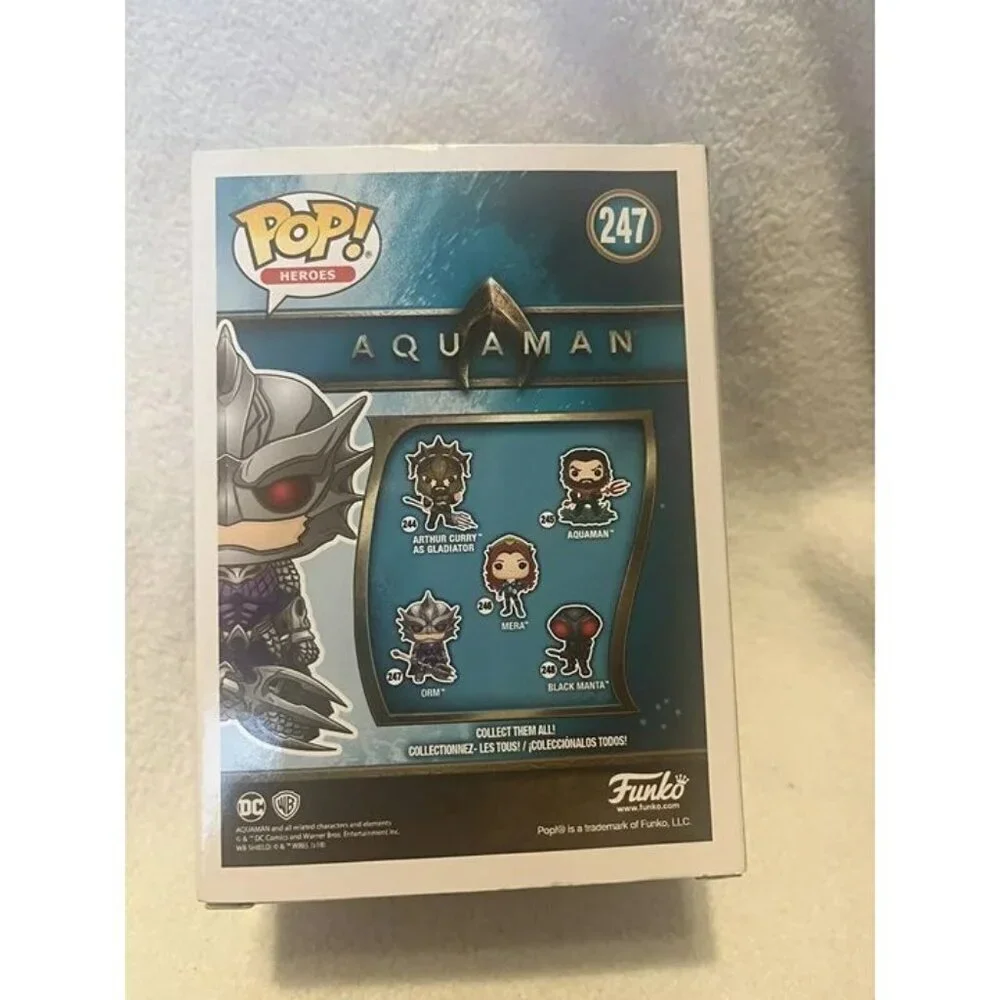 Funko Pop! Vinyl – DC Universe – Orm #247 (Aquaman Series 1) – Brand New In Box